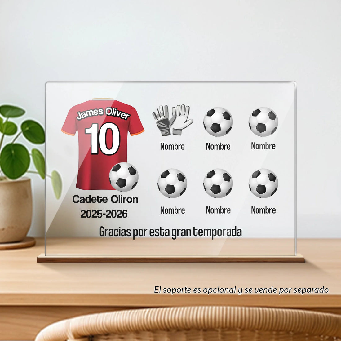 Acrylic Plaque BASE 4 Gỗ