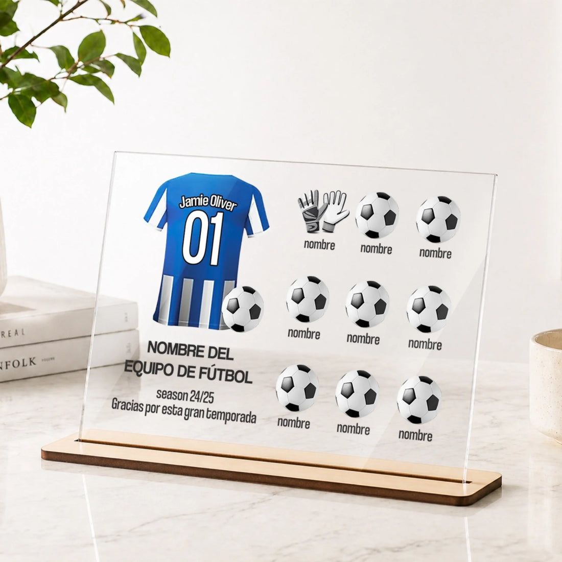 Acrylic Plaque BASE 4 Gỗ