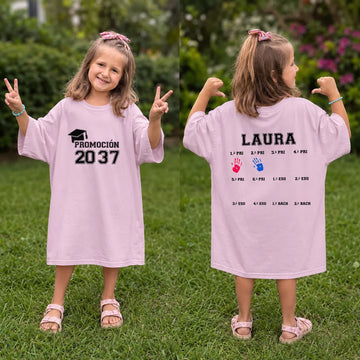 Camiseta personalizada "Promoción ...." para crecer juntos