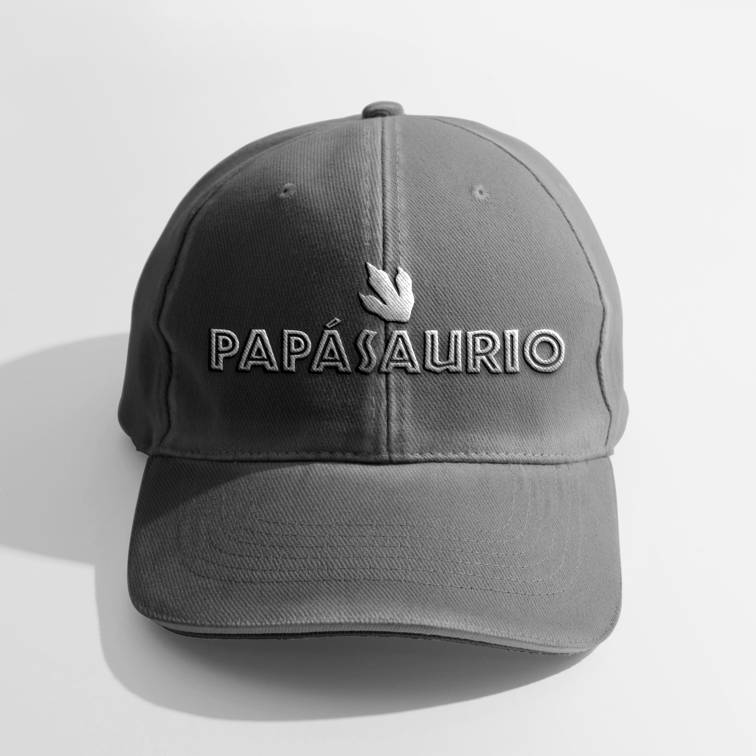 Papásaurio - Gorra vintage de algodón para papá