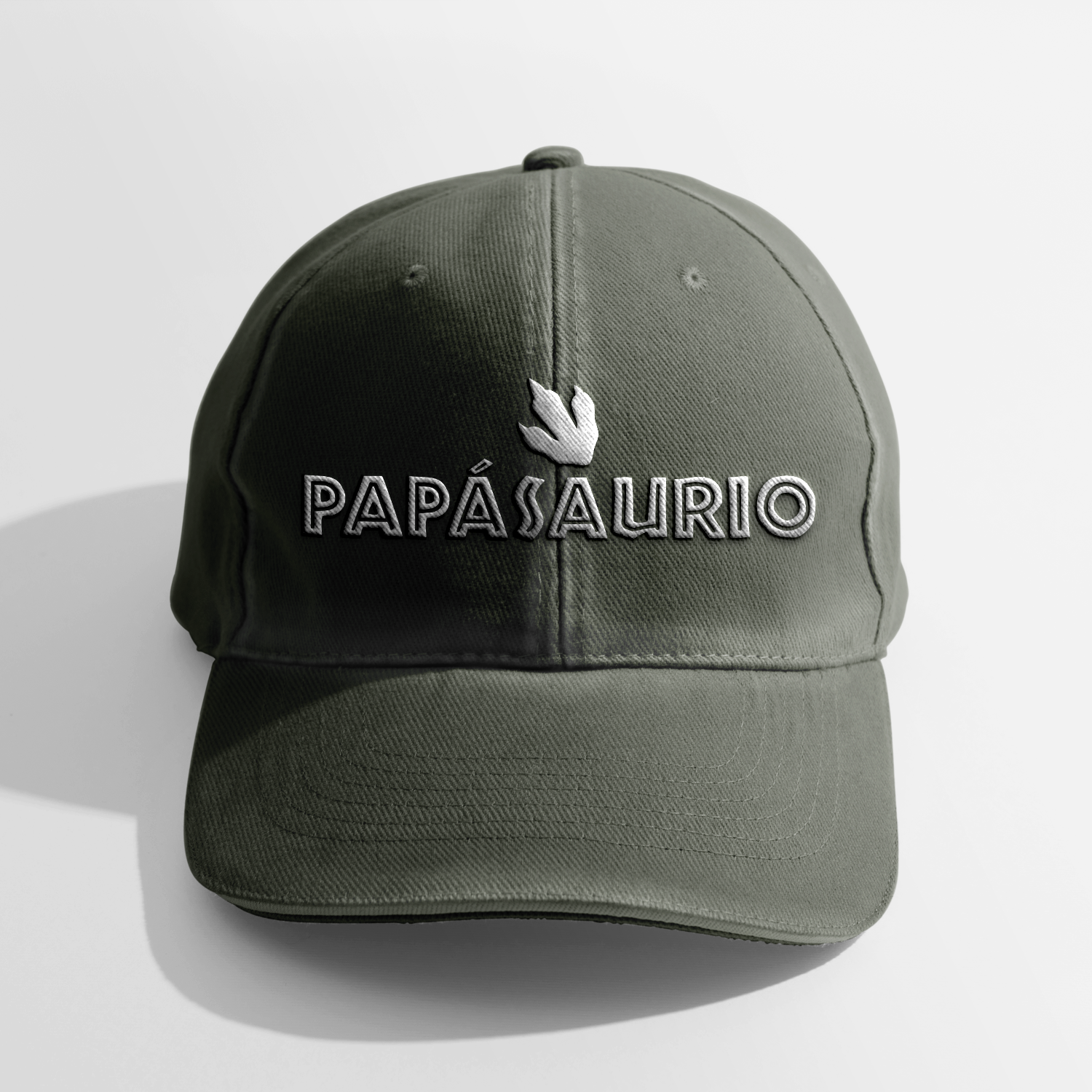 Papásaurio - Gorra vintage de algodón para papá
