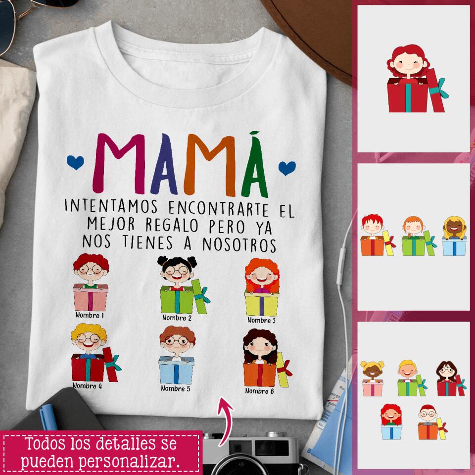 Personnalisez des T-shirts pour maman | Cadeaux personnalisés pour mère | Meilleur cadeau maman