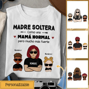 Personalizar Camisetas Para Mamá  | Personalizado Regalos Para Madre | Madre Soltera