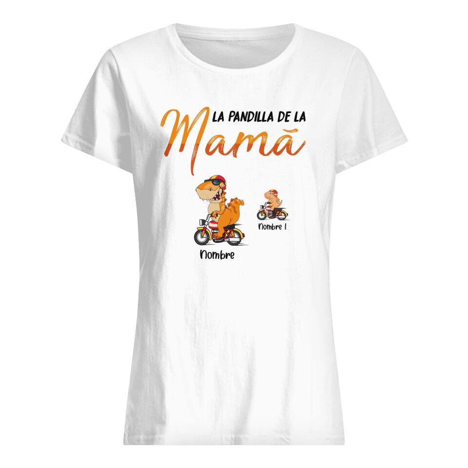 Personnalisez des T-shirts pour maman | Cadeaux personnalisés pour mère | Le gang de maman