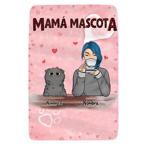 Personalizar Mantas Polar Para Los Amantes De Los Gatos Y Los Perros | Personalizado Regalos Para Mujer | Mamá Mascota