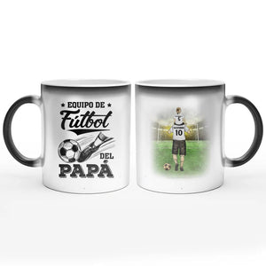 Taza Personalizada Para papá | Personalizado Regalo Para papá | Equipo de fútbol del papá
