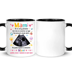 Mug personnalisé pour future maman | Cadeau personnalisé pour future maman | Maman, je ne te donne pas de coups