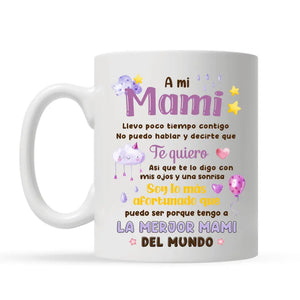 Taza Personalizada Para Mamá | Personalizado Regalo Para Madre | A mi Mami Feliz día de la madre